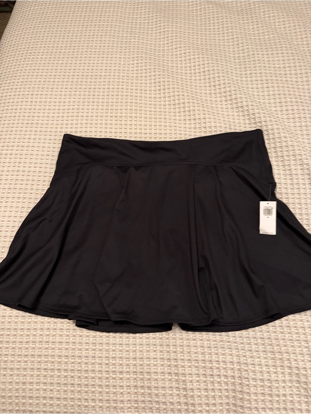 Old Navy Black Circle Skater Skort Size XL NWT - Picture 2 of 5